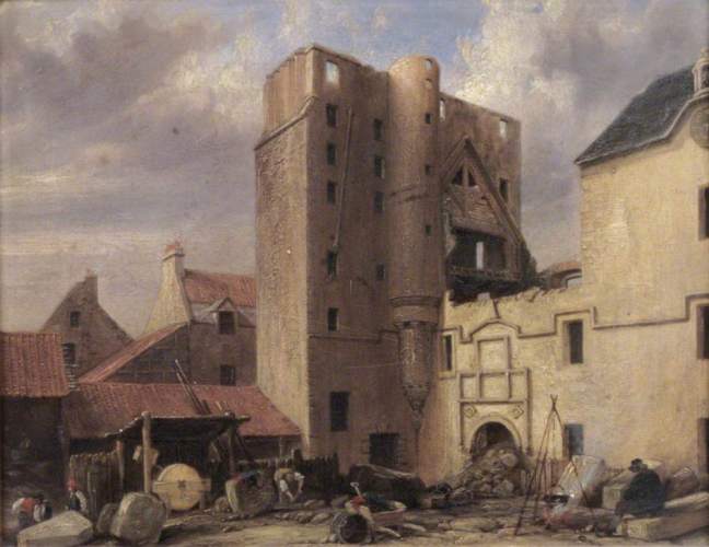 Auld, Patrick Campbell, 1813-1866; The Demolition of Marischal College