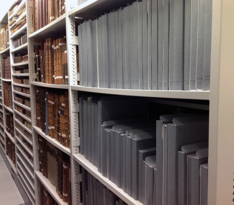 Copyright Music Collection in the stacks