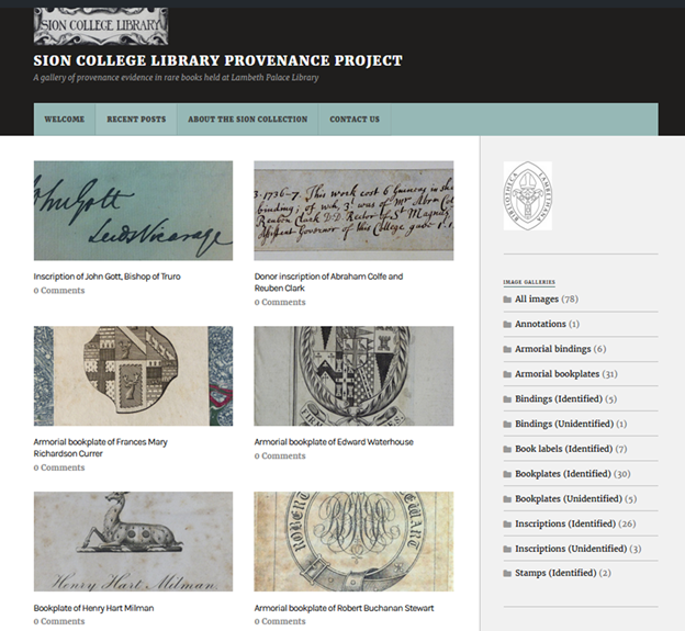 Sion College Project