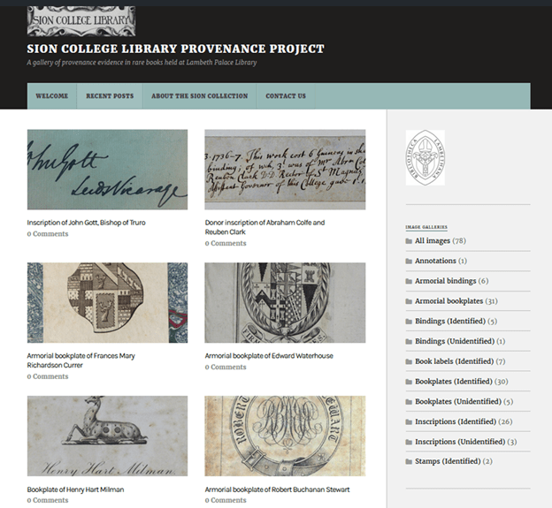 Sion College Project