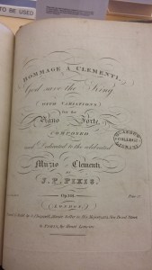 Pixis Hommage a Clementi TP