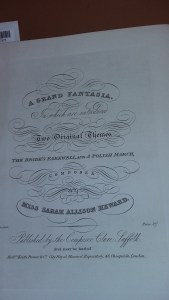 Bodleian 8 Miss Sarah Allison Heward A Grand Fantasia