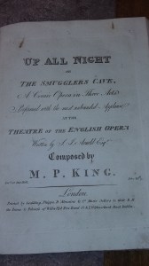 Cambridge 30 King opera Up all Night