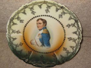 French Napoleon plate