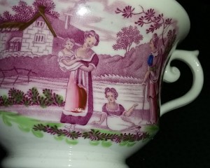 Pastoral scene ladies