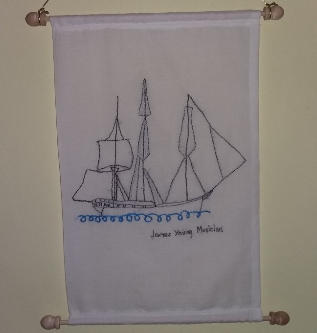 James Young Musician ship cutter boat Shand Collection Dundee