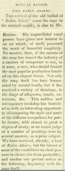 Kloss 5 Reeve and Braham Robin Adair