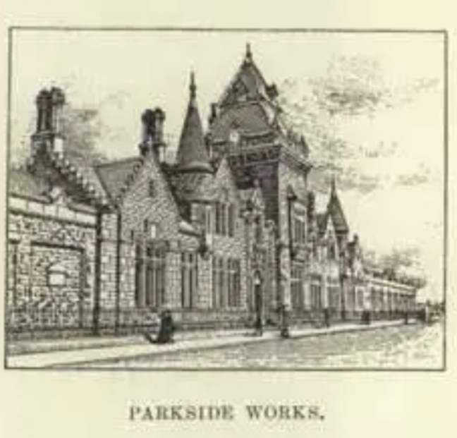 Nelson's Parkside Works - old engraving