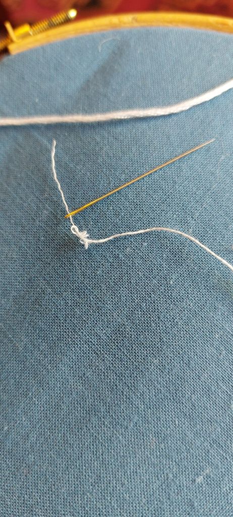 The thread that would not go into the eye of the tiny needle