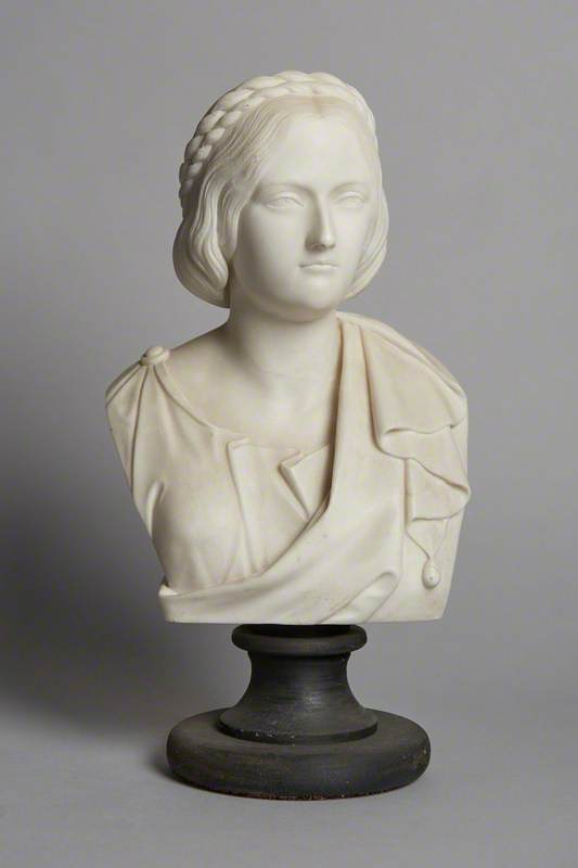 Bust of Lady Marian Compton, from National Trust via Art.UK