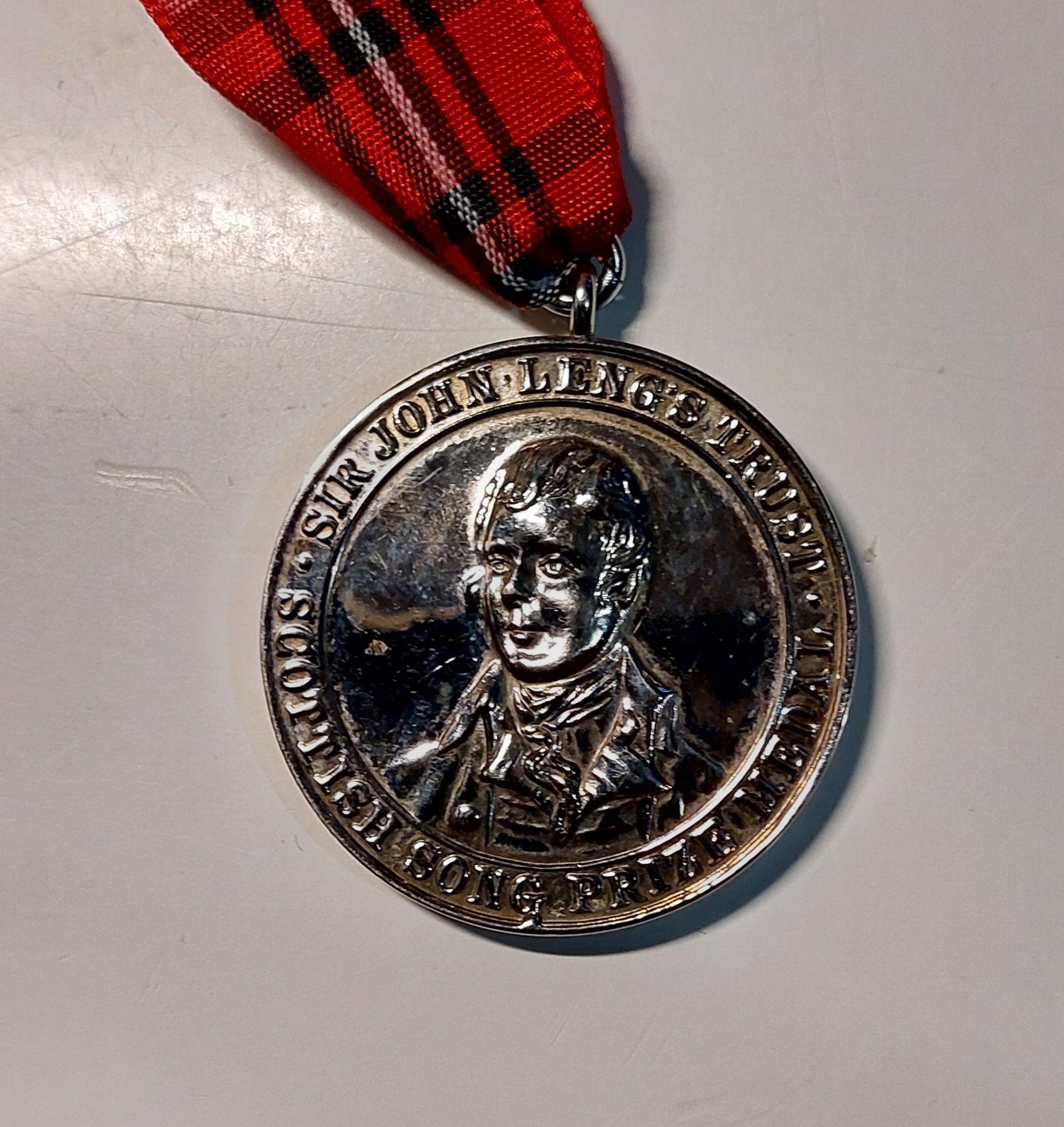 A Silver Leng Medal for Scots song singing