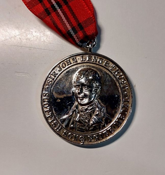 A Silver Leng Medal for Scots song singing